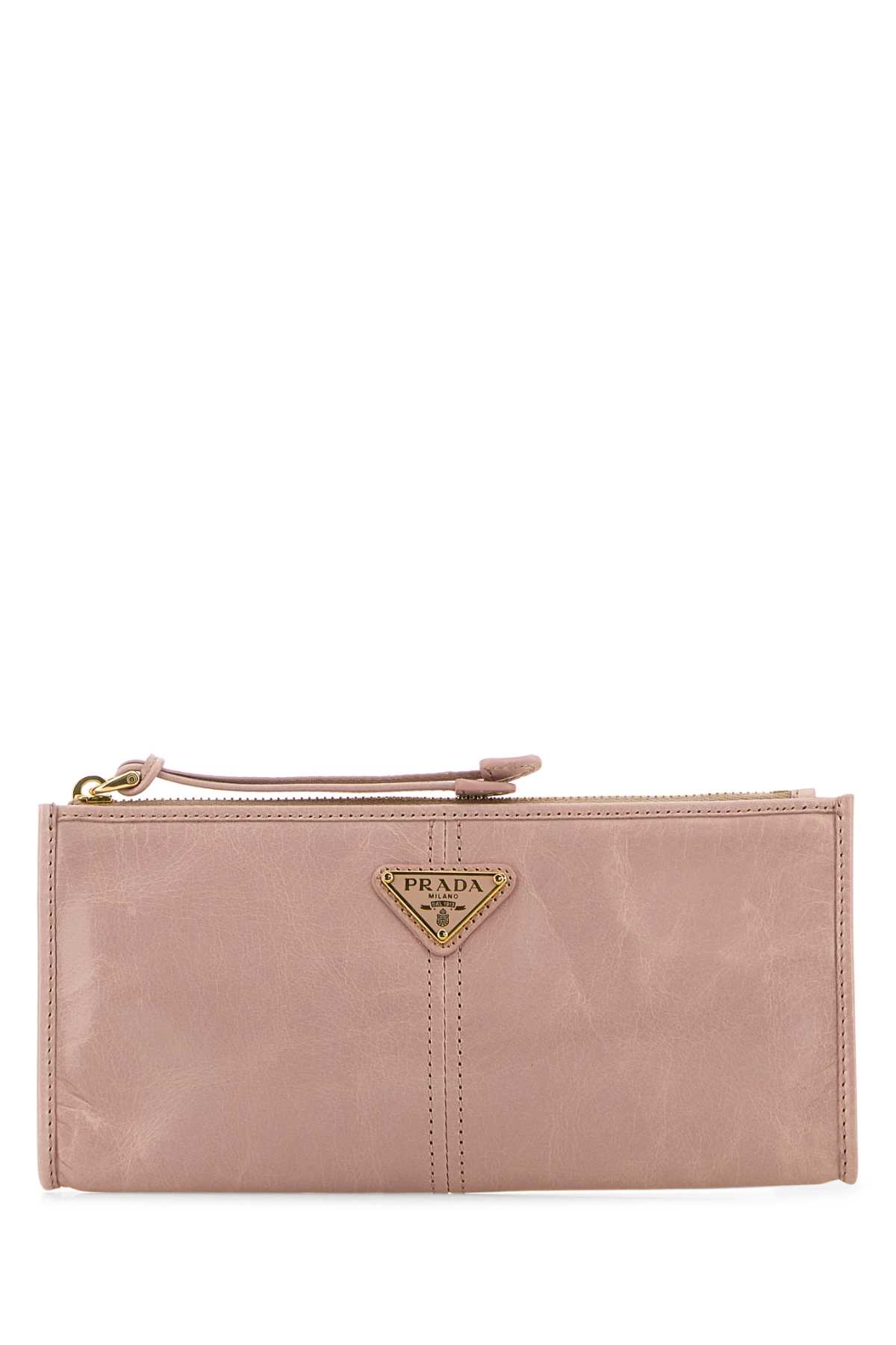 Pink Leather Pouch