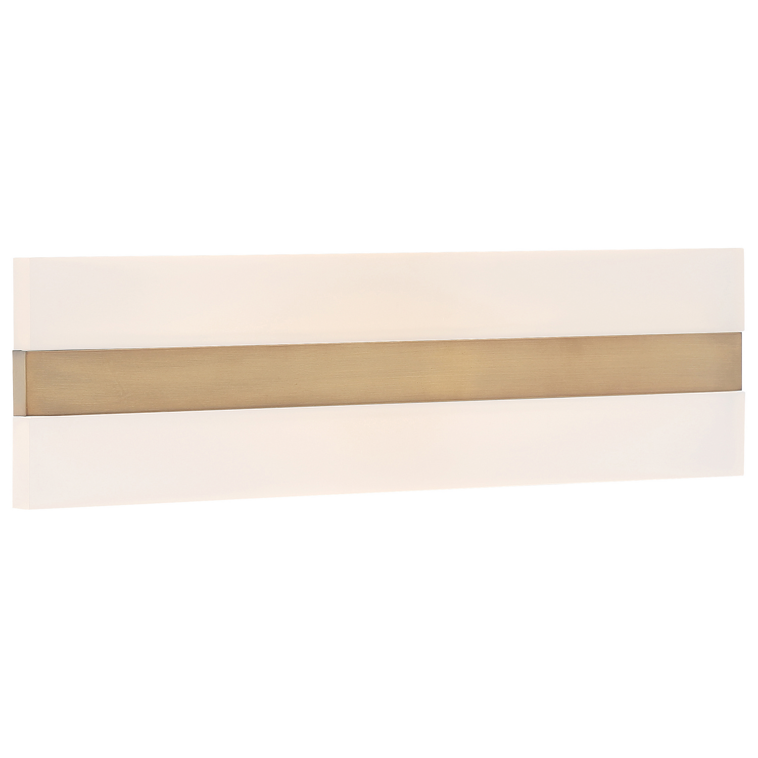 Netherton 2-Light LED Bathroom Vanity Light in Antique Bra