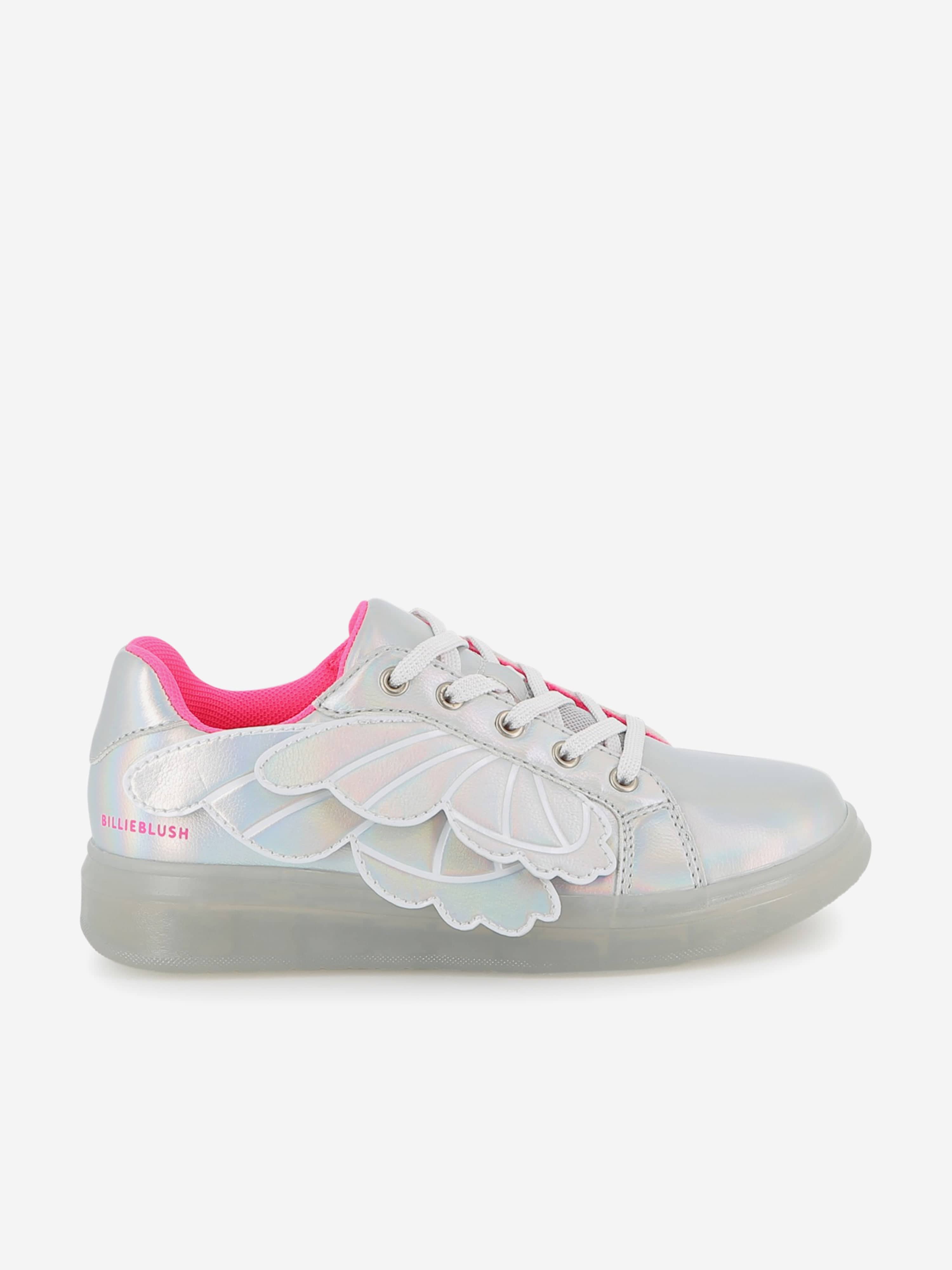 Girls Butterfly Wings Trainers in White