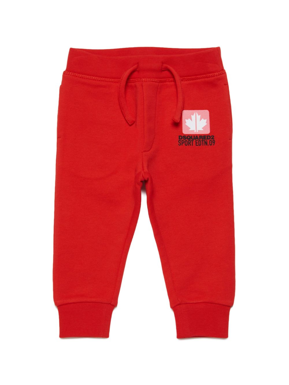 Logo-print jersey track pants