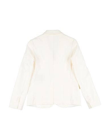 Man Blazer White Size 13 Cotton, Polyamide, Elastane