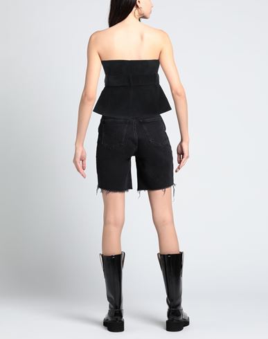 Woman Top Black Size M Cotton