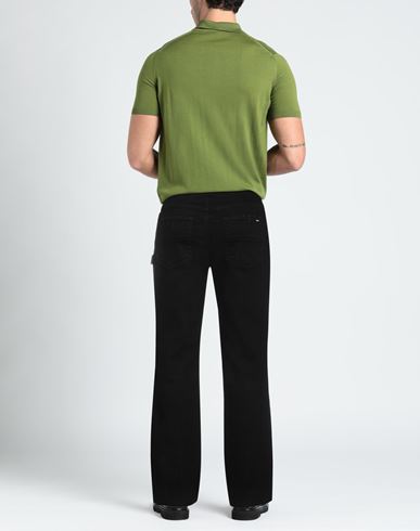 Man Denim pants Black