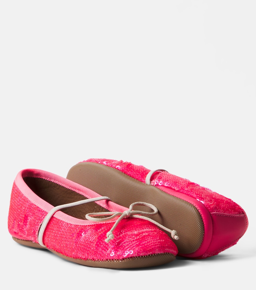 PèPè Embellished ballet flats
