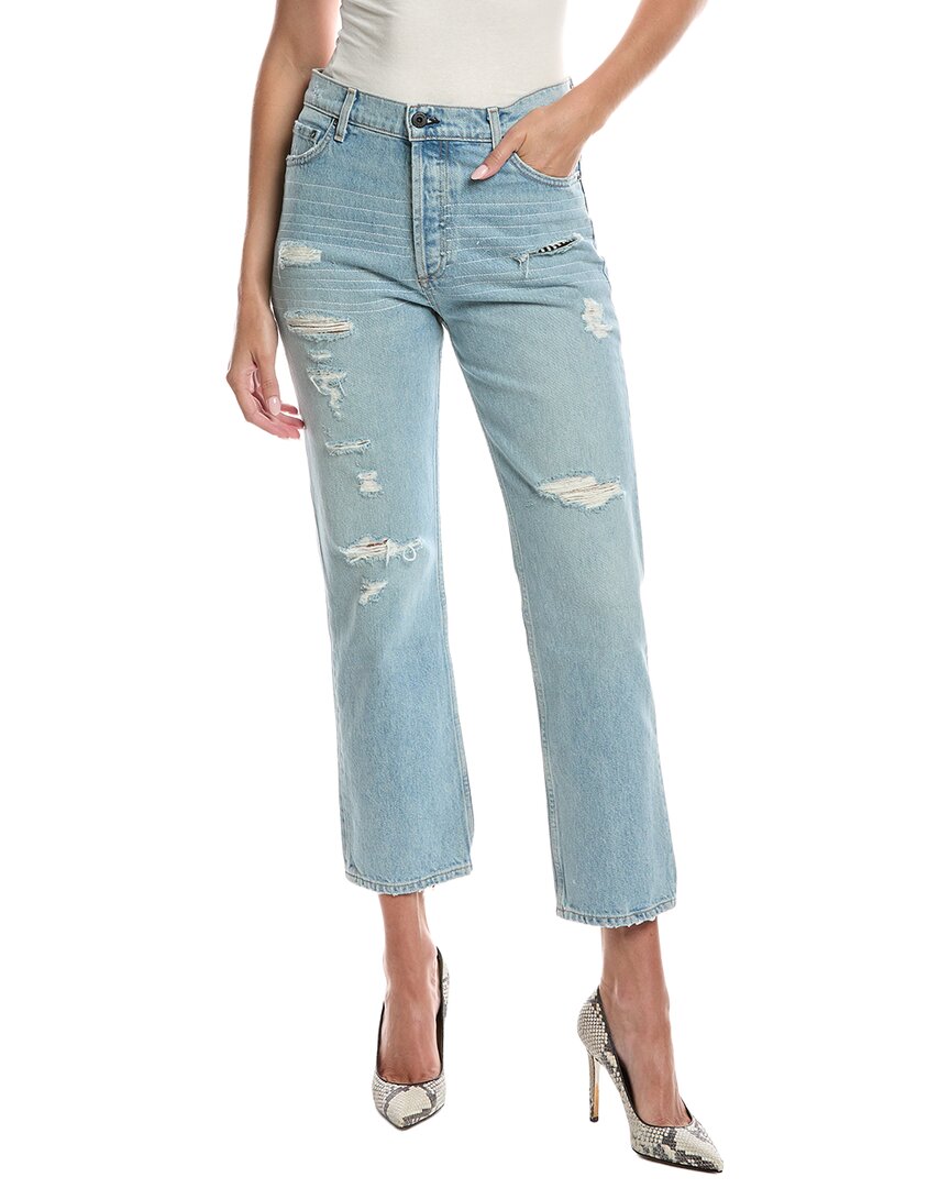 High Rise Straight Leg Jean