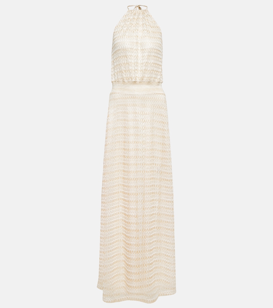 Melissa Odabash Maisie halterneck maxi dress