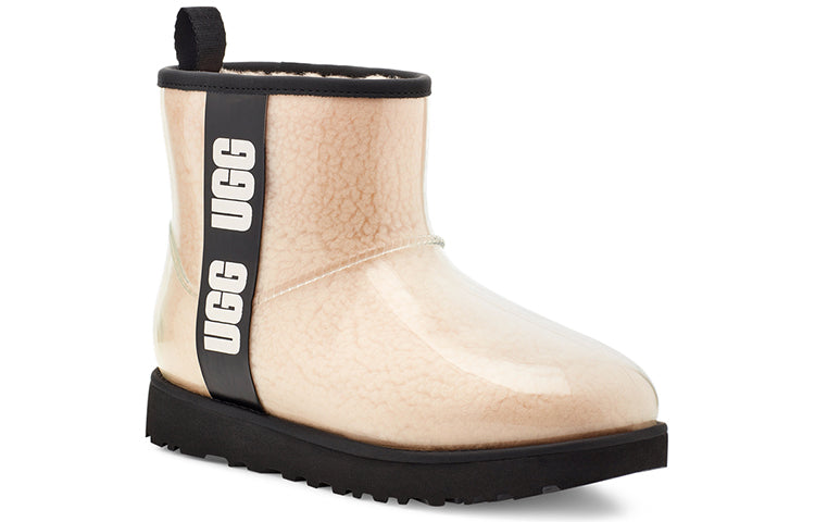 (WMNS) CLASSIC CLEAR MINI Snow boots 'Black'