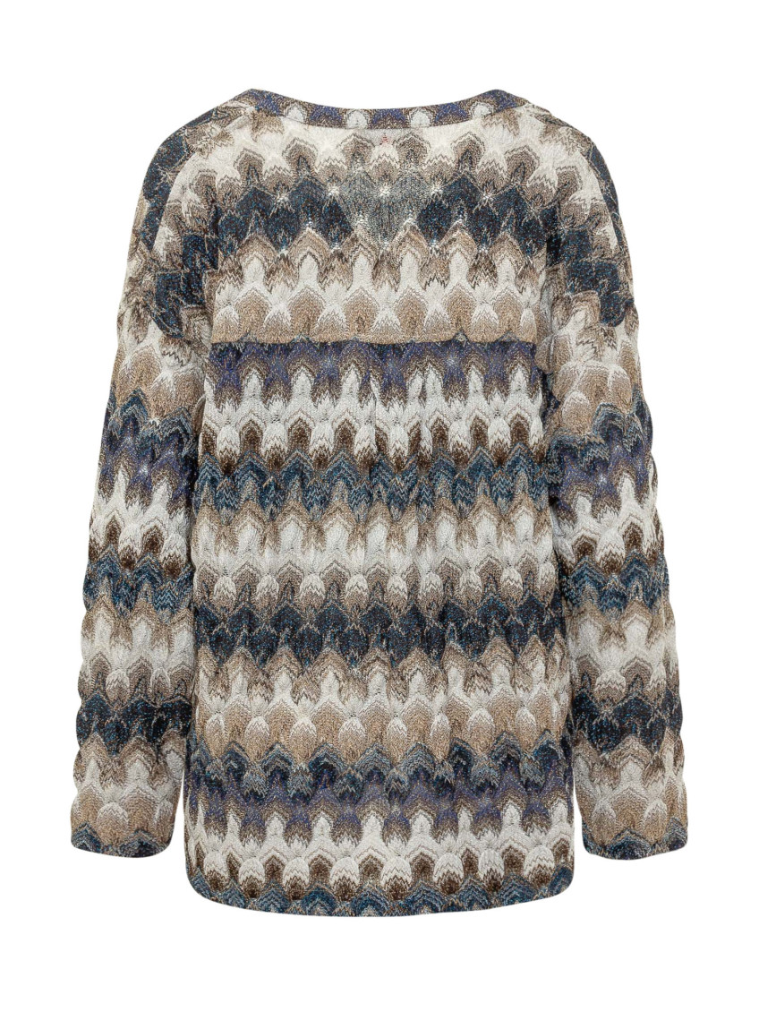 Multicolor Relaxed Abstract Shirt