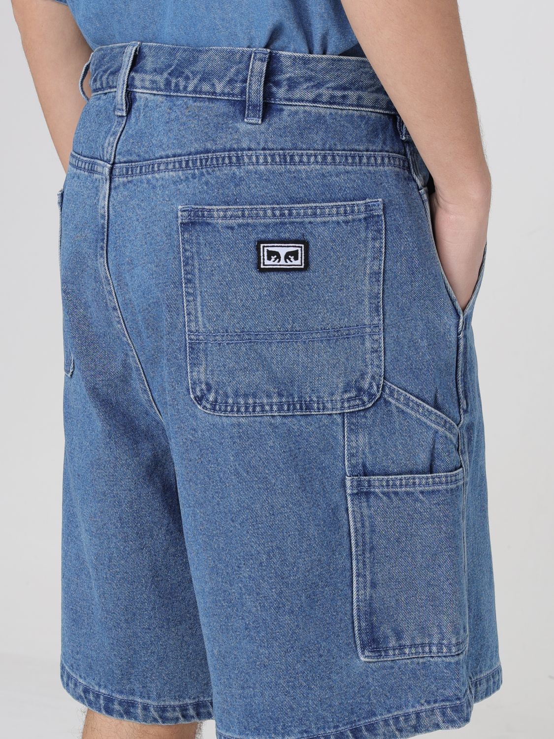 Short OBEY Men color Indigo