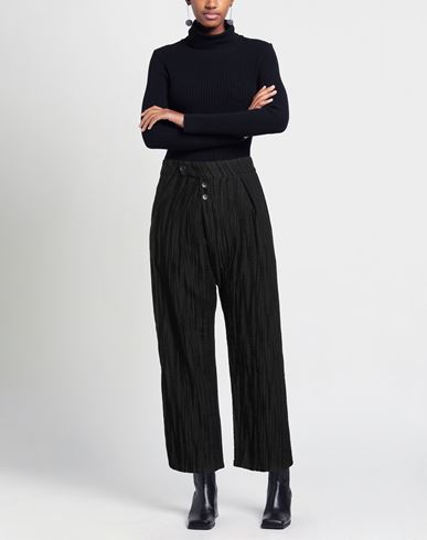 Woman Pants Black Size 8 Cotton