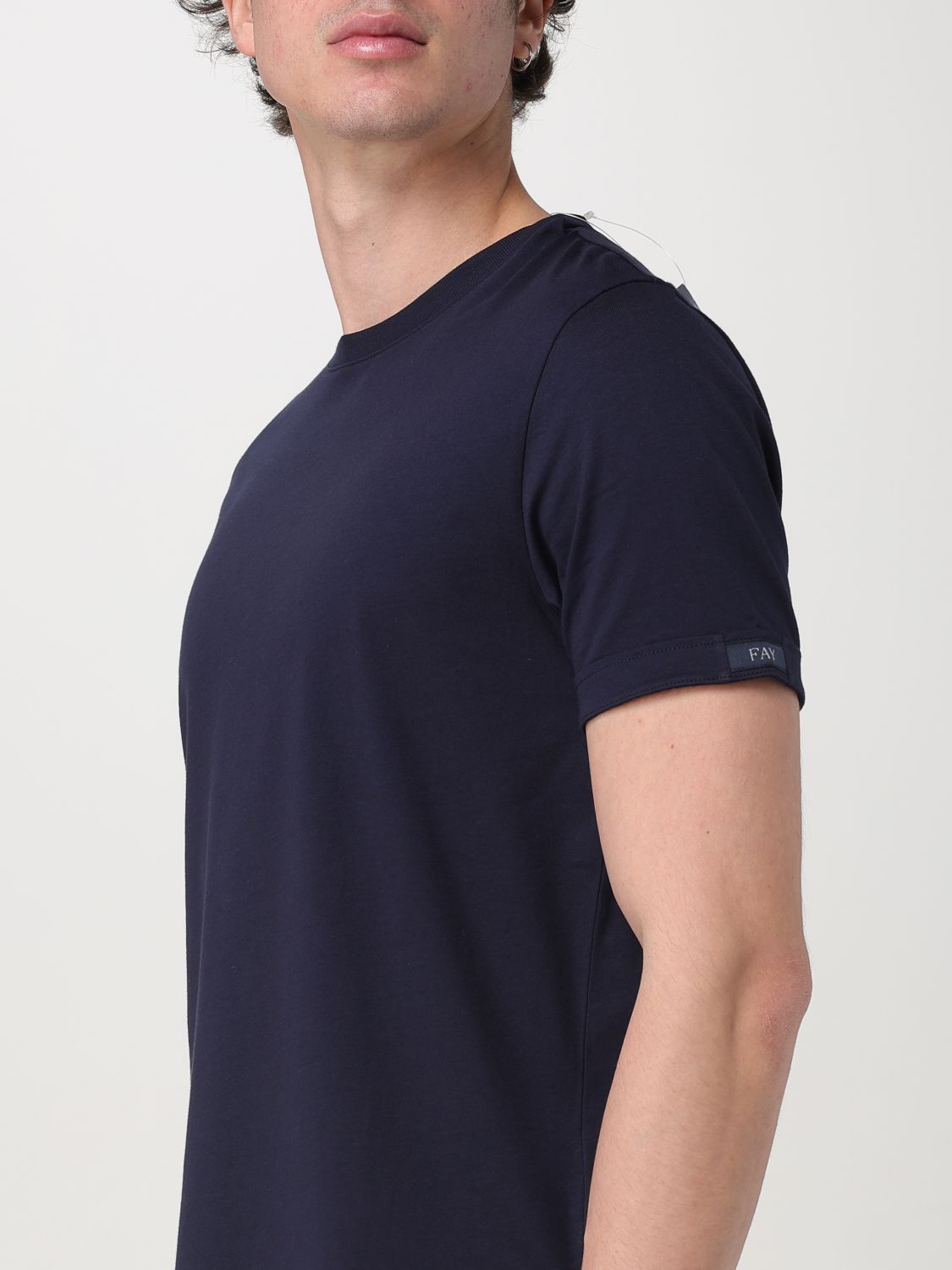 T-Shirt FAY Men color Blue