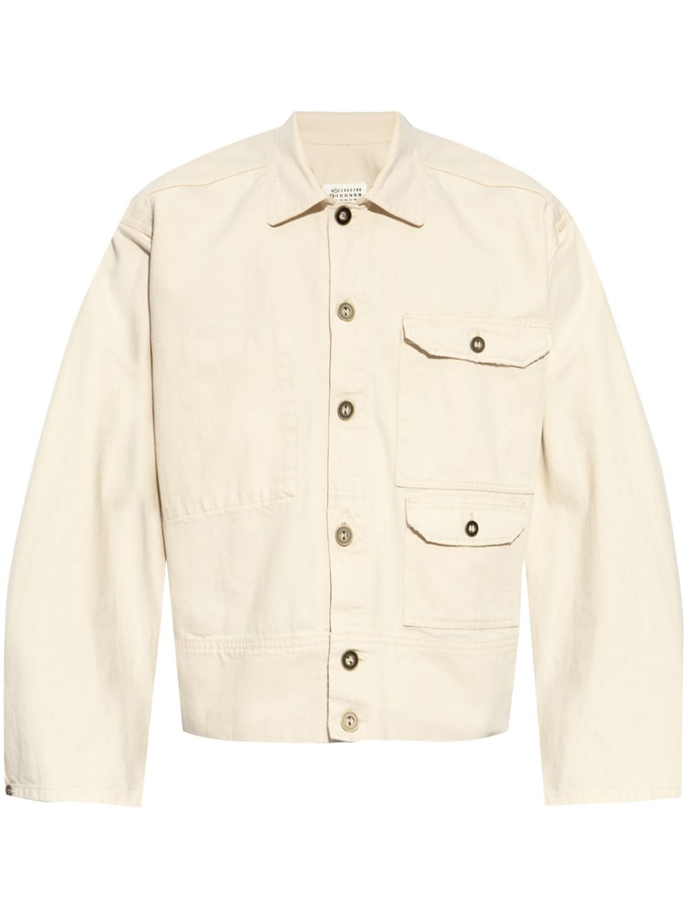 Denim shirt jacket - Neutrals