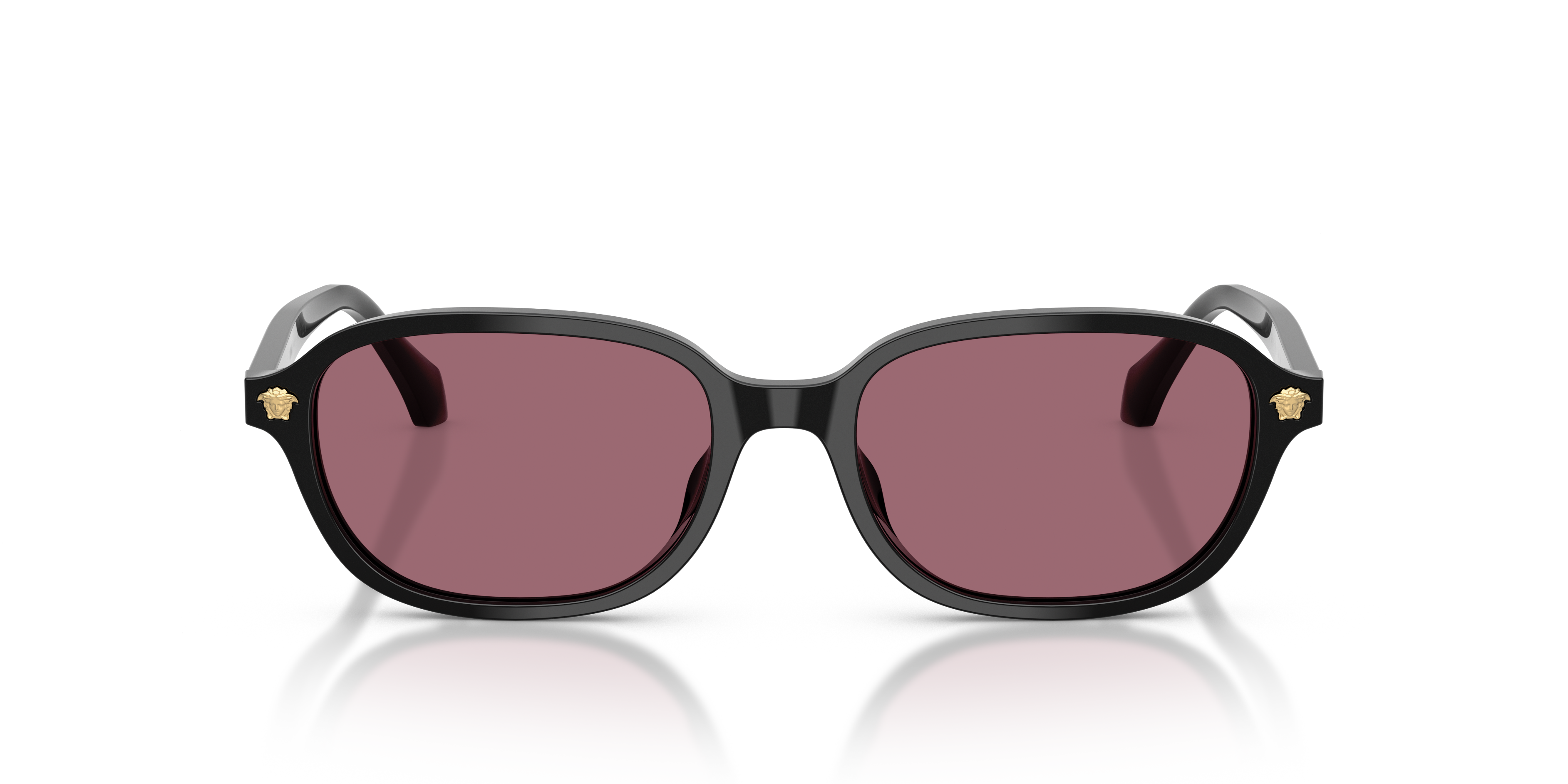 Versace Mujer Versace VE4514D /1A Gafas de sol Acetato Negro Violeta Pillow Norma