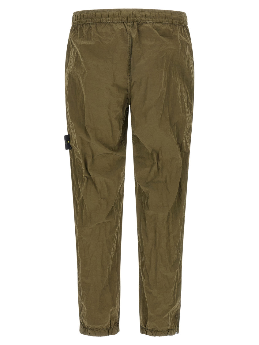 Green Regular Logo Joggers