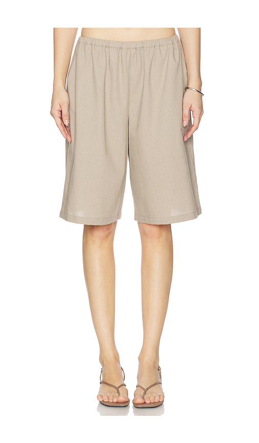 ALL THE WAYS SHORTS LONDYN in Taupe. Größe L. Also in M, S, XL