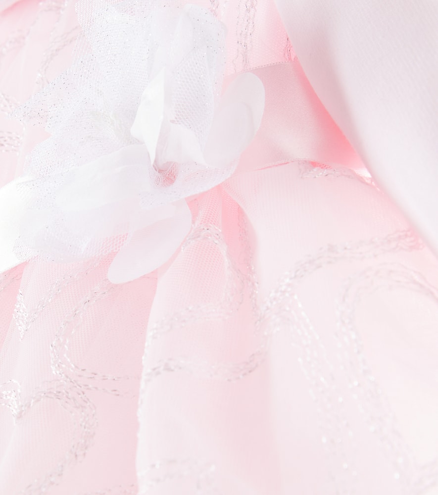 Baby embroidered tulle dress