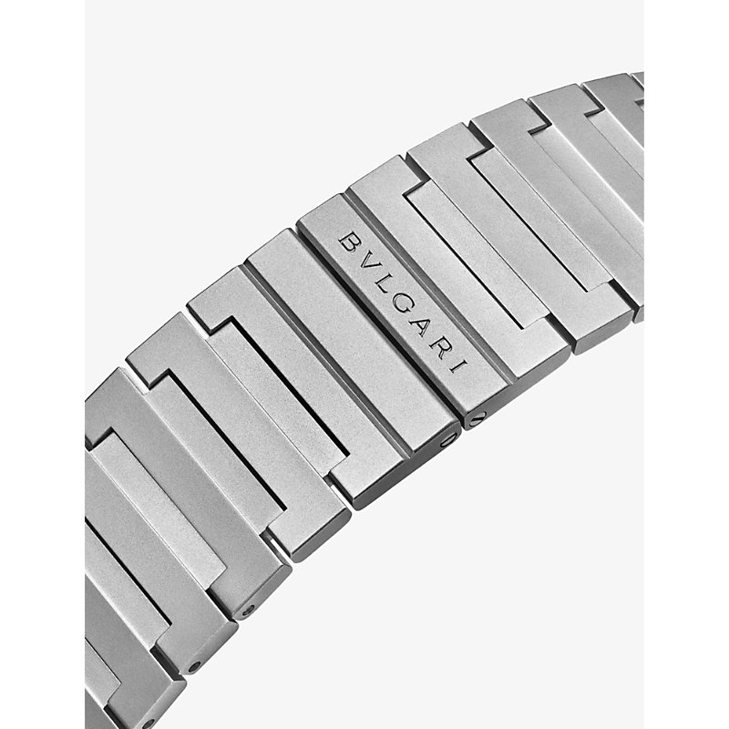 Mens Titanium OC40TTXTSK8D Octo Finissimo Skeleton Titanium Manual Watch 