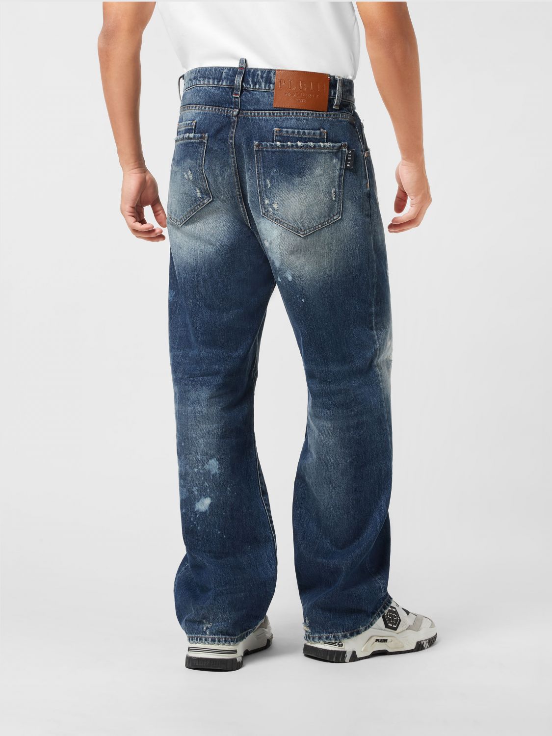 Jeans Men color Denim