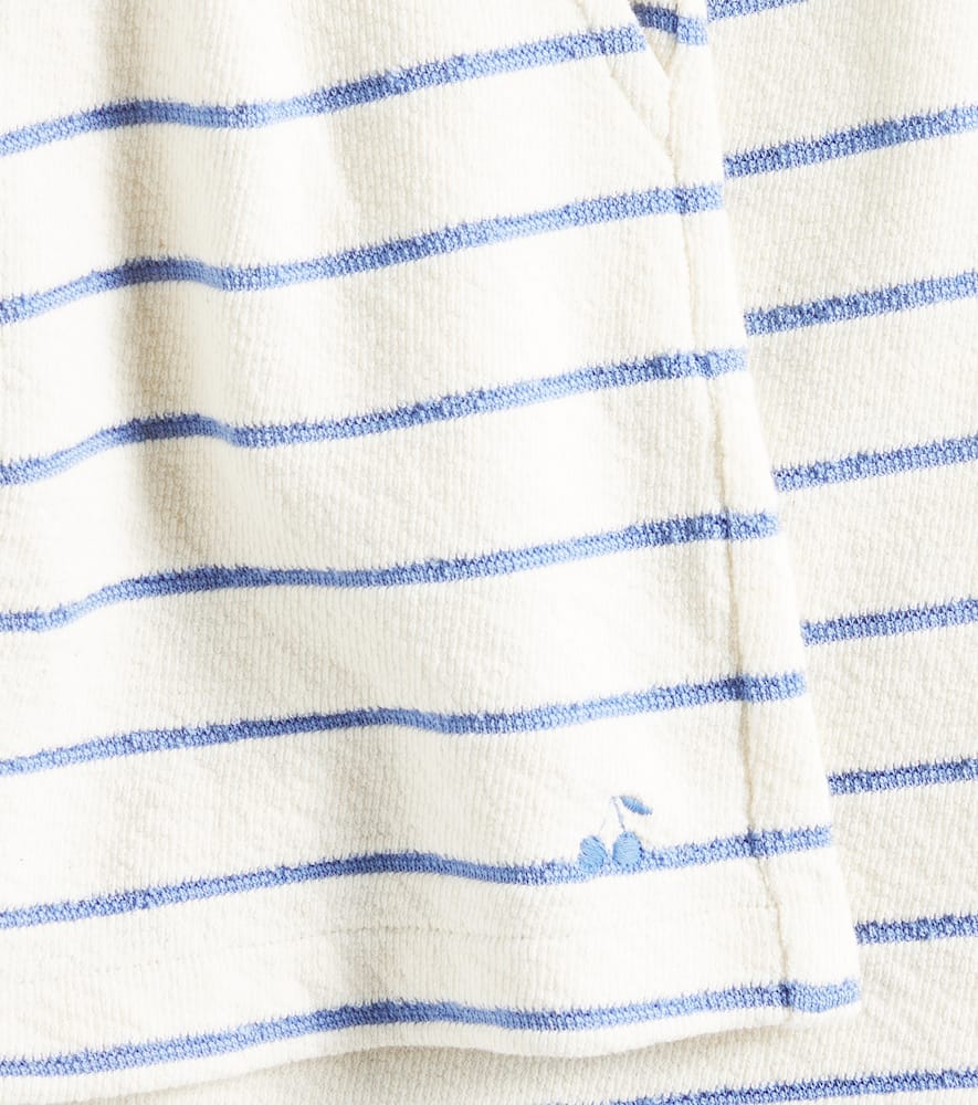 Bonpoint Cornelia striped cotton-blend shorts