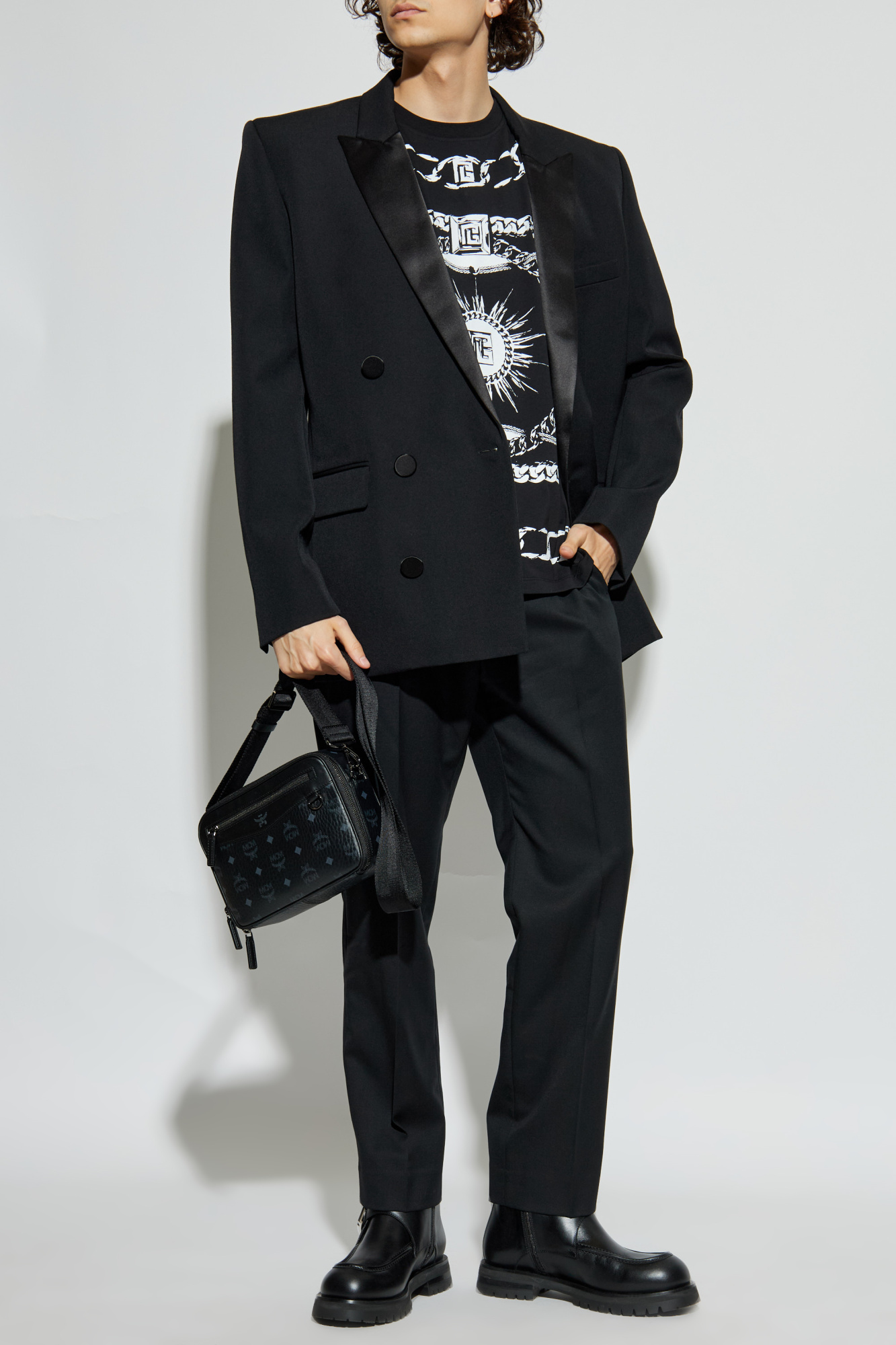 T-shirt With Print, Men's, Black