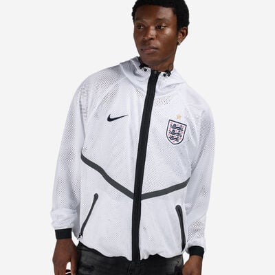 Men's England Dri-FIT Soccer Anthem Jacket in White