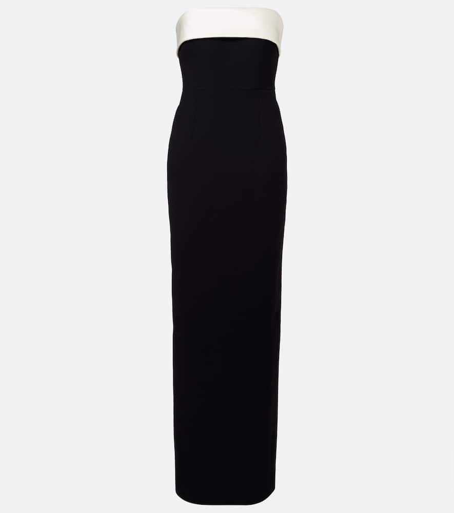 Rhea strapless gown
