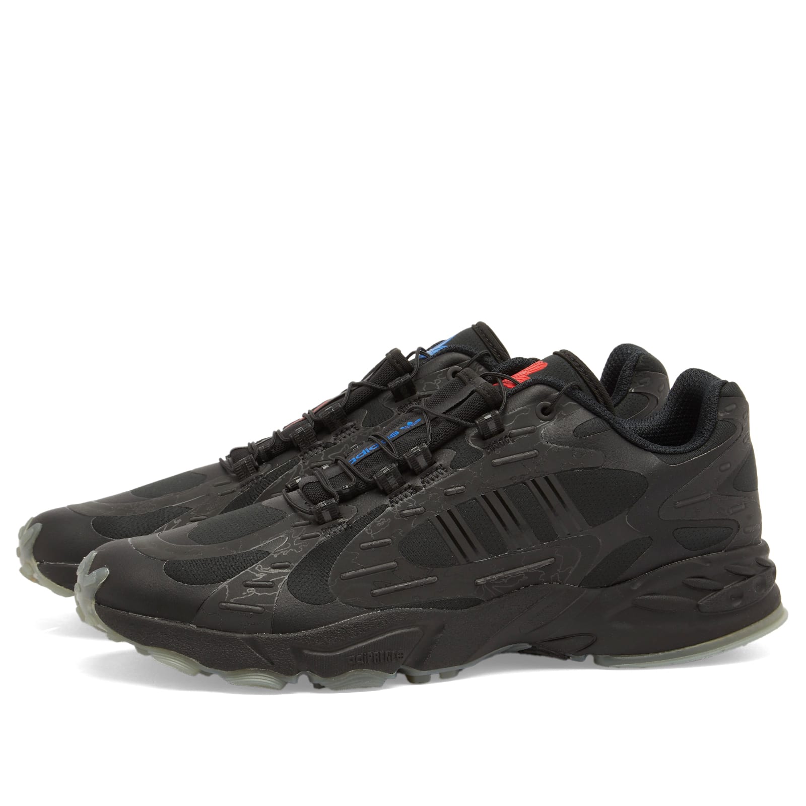 Adidas | Men's x 100 Thieves Savage Sneakers Core Black/Silver Pebble |  Realry