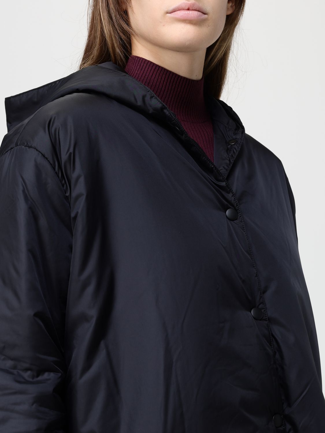 Coat Woman color Black