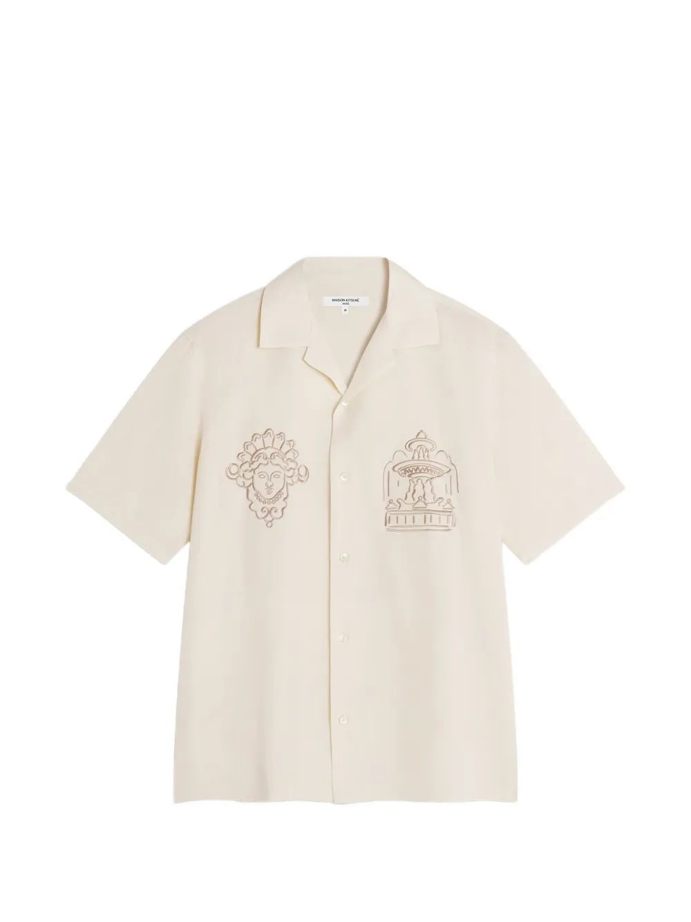 Maison Kitsuné Resort Monuments Shirt for Men
