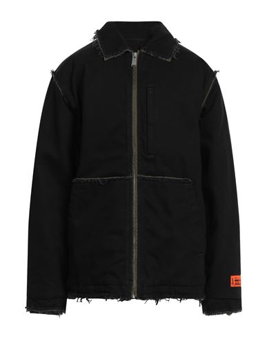 Man Denim outerwear Black