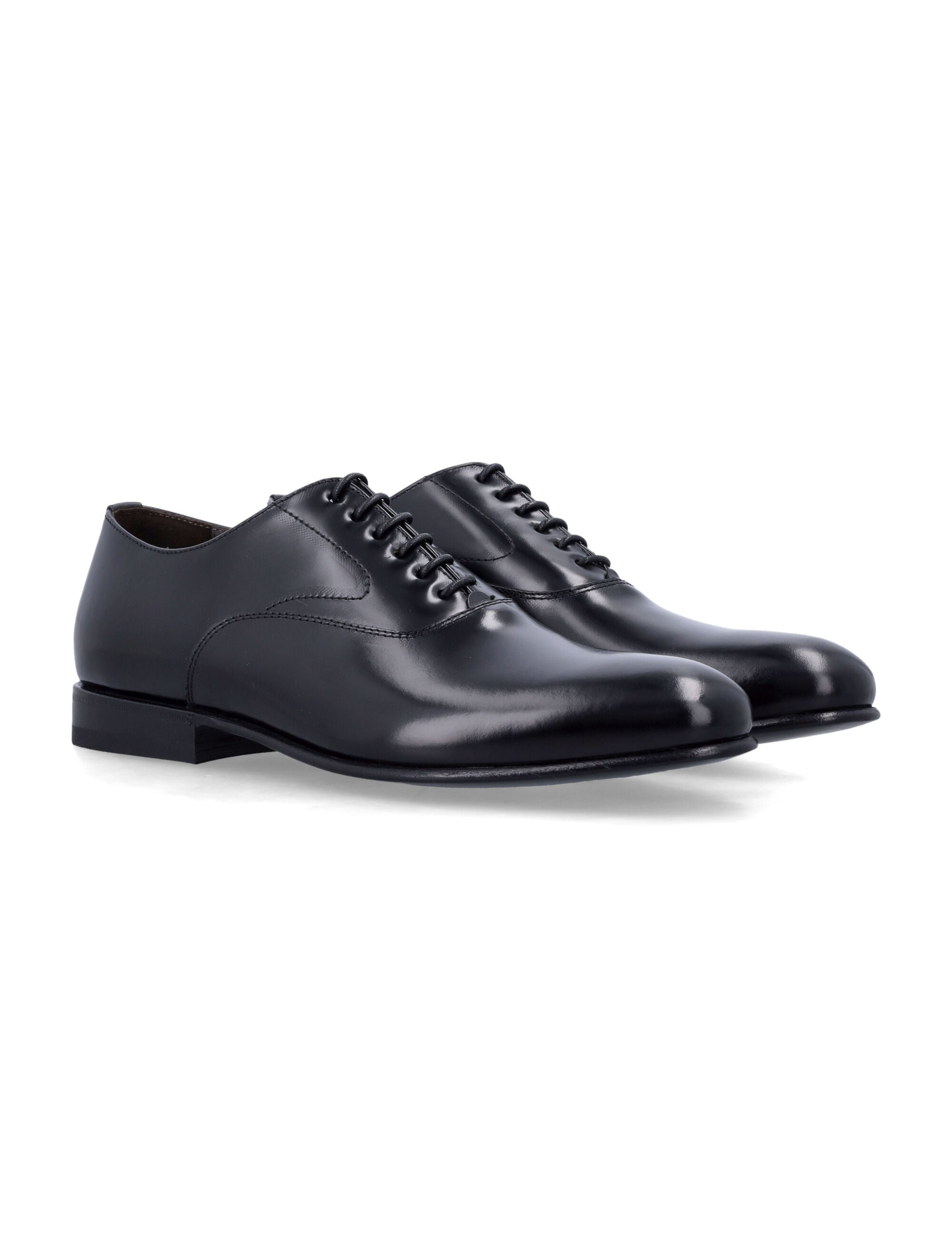 Green George Flat Shoes Black