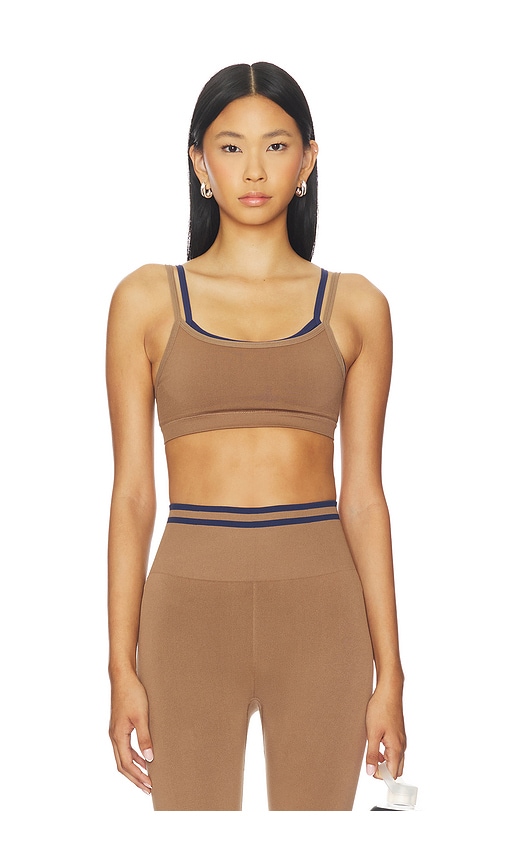 THE UPSIDE Form Seamless Kelsey Sports Bra in Brown. - L also in M