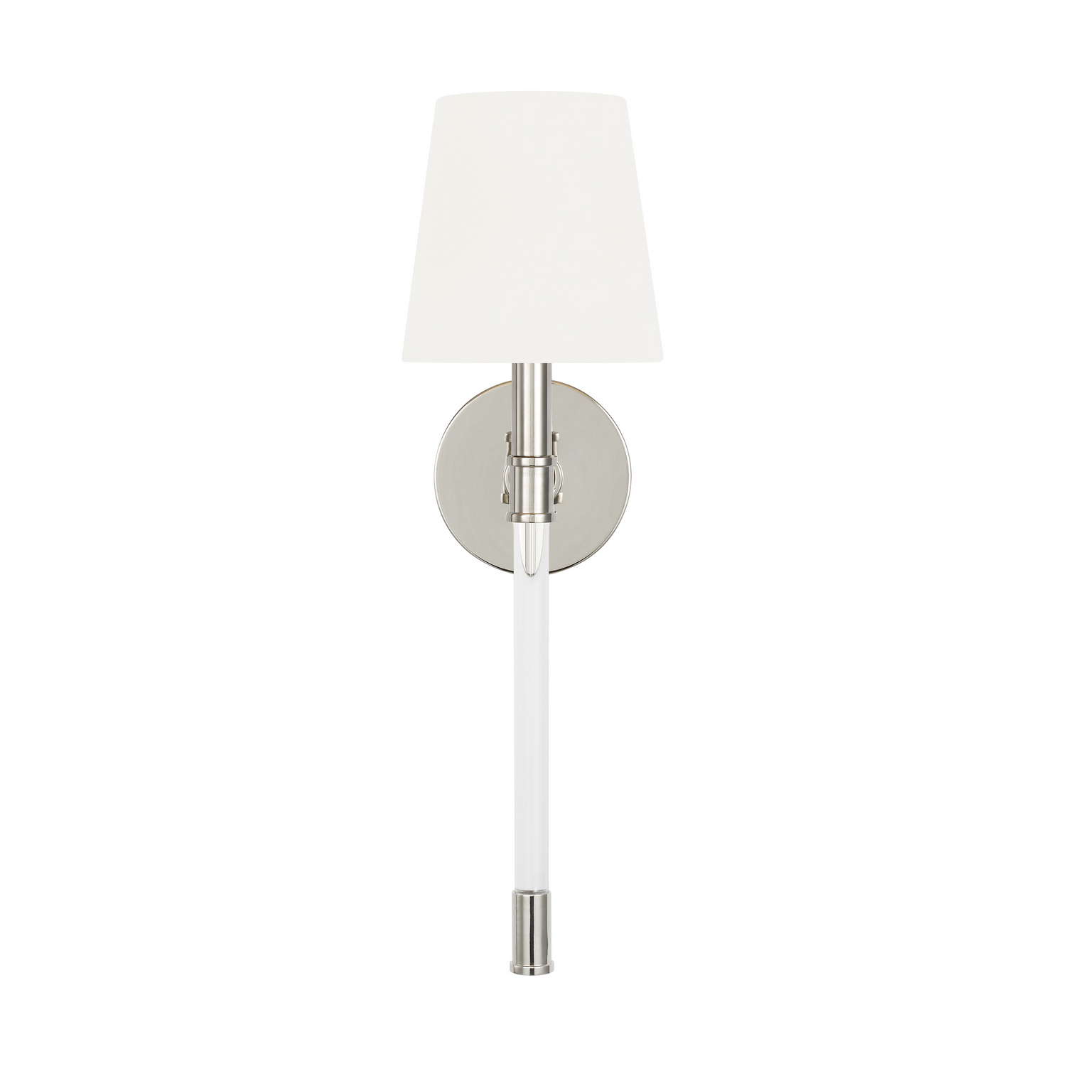 Visual Comfort Studio Hanover Wall Sconce in Polished Nickel by Chapman & Myer