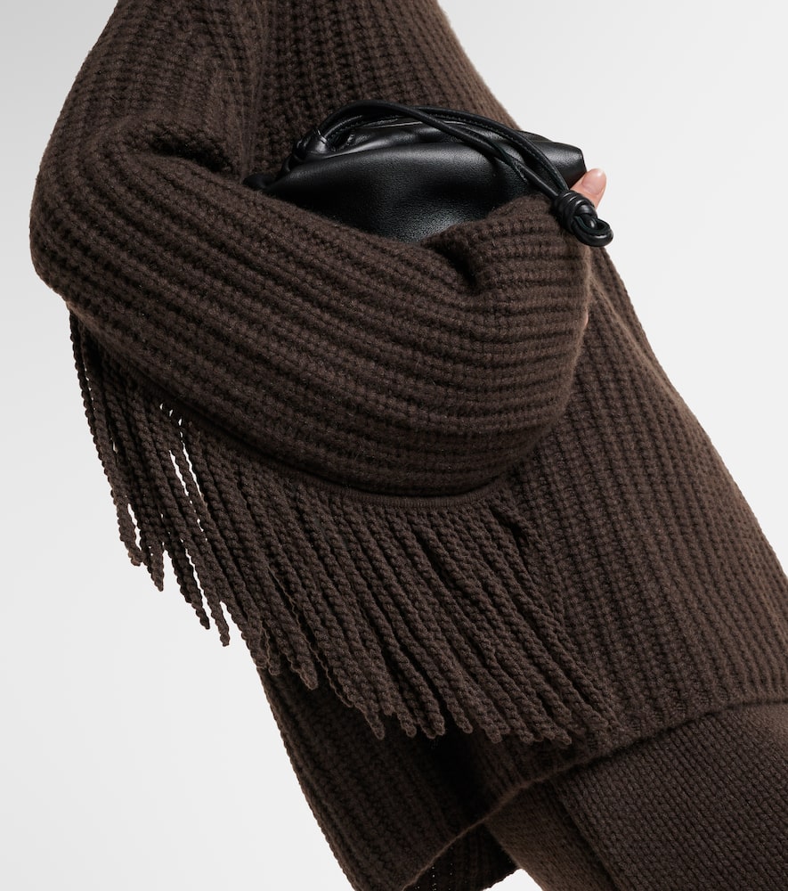 Hilma fringed oversized sweater