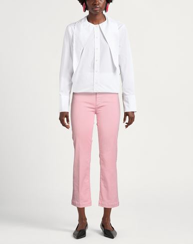 Woman Jeans Pink Size 30 Cotton, Elastomultiester, Elastane