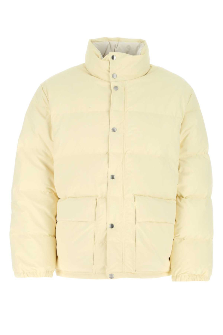 Cream Polyester Down Jacket