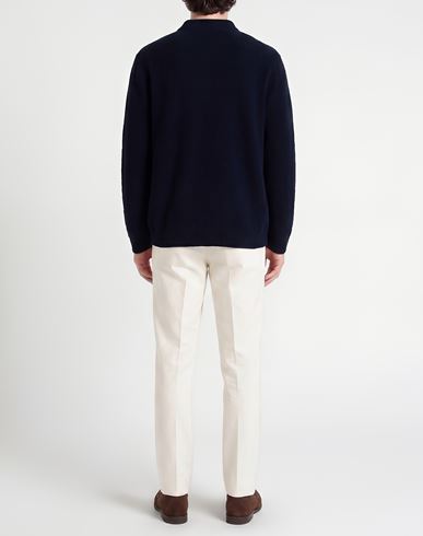 Man Sweater Midnight blue Size 48 Virgin Wool, Polyamide