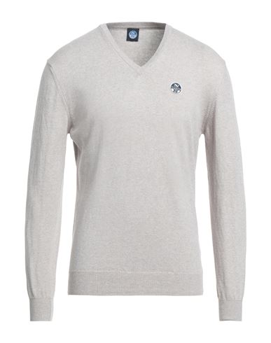 Man Sweater Beige Size M Cotton