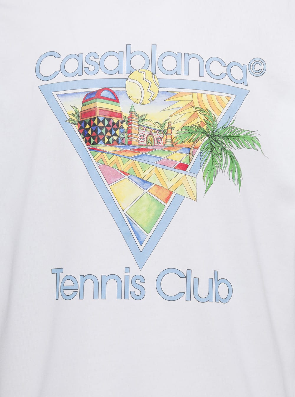 Afro Cubism Tennis Club Printed T-Shirt
