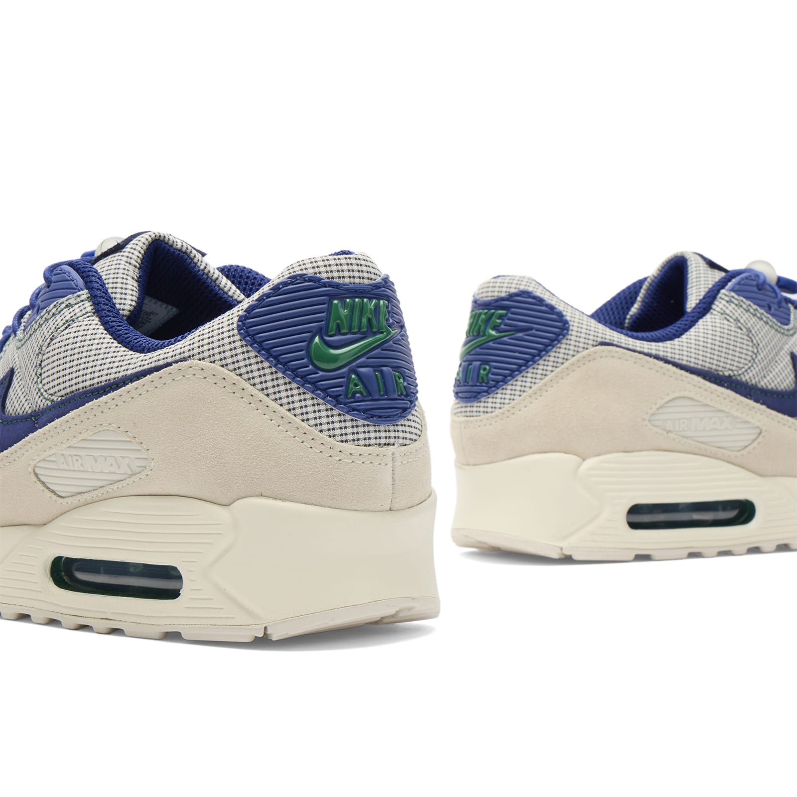 Air Max 90 Qs Sneaker Coconut Milk/Deep Royal Blue/Brown