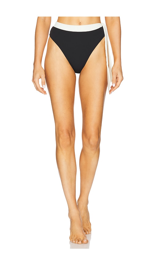 Away That Day Tahiti Bikini Bottom in Black. -  XS also in M