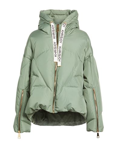 Woman Puffer Sage green Size 000 Polyester
