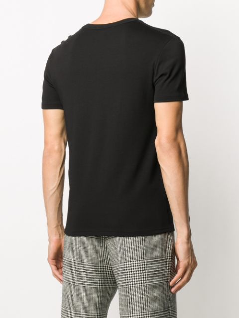 V-neck cotton T-shirt