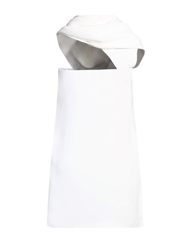 Woman Mini dress White Size 2 Viscose