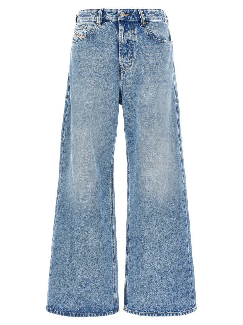1996 D-sire L.30 Washed Light Blue Denim Baggy Pant - 1996 D-sire