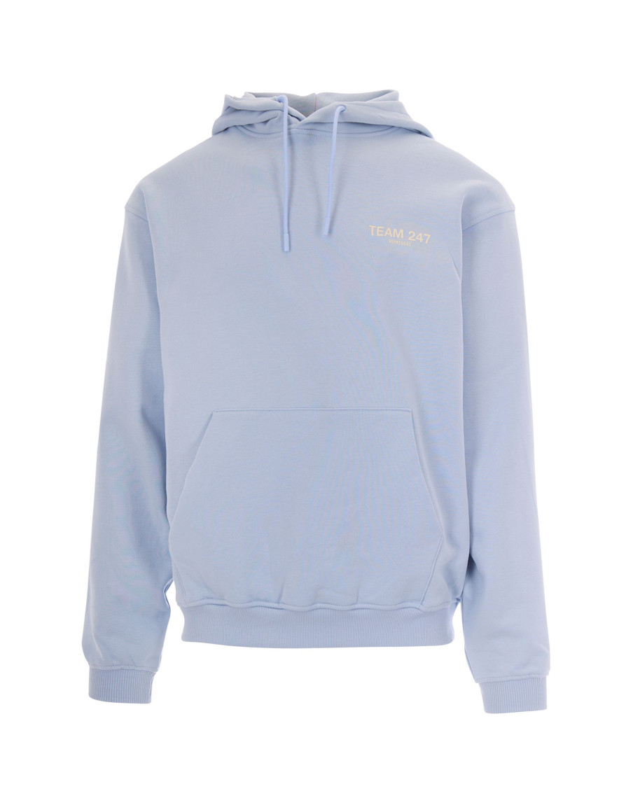 Light Blue Hood Sweatshirt