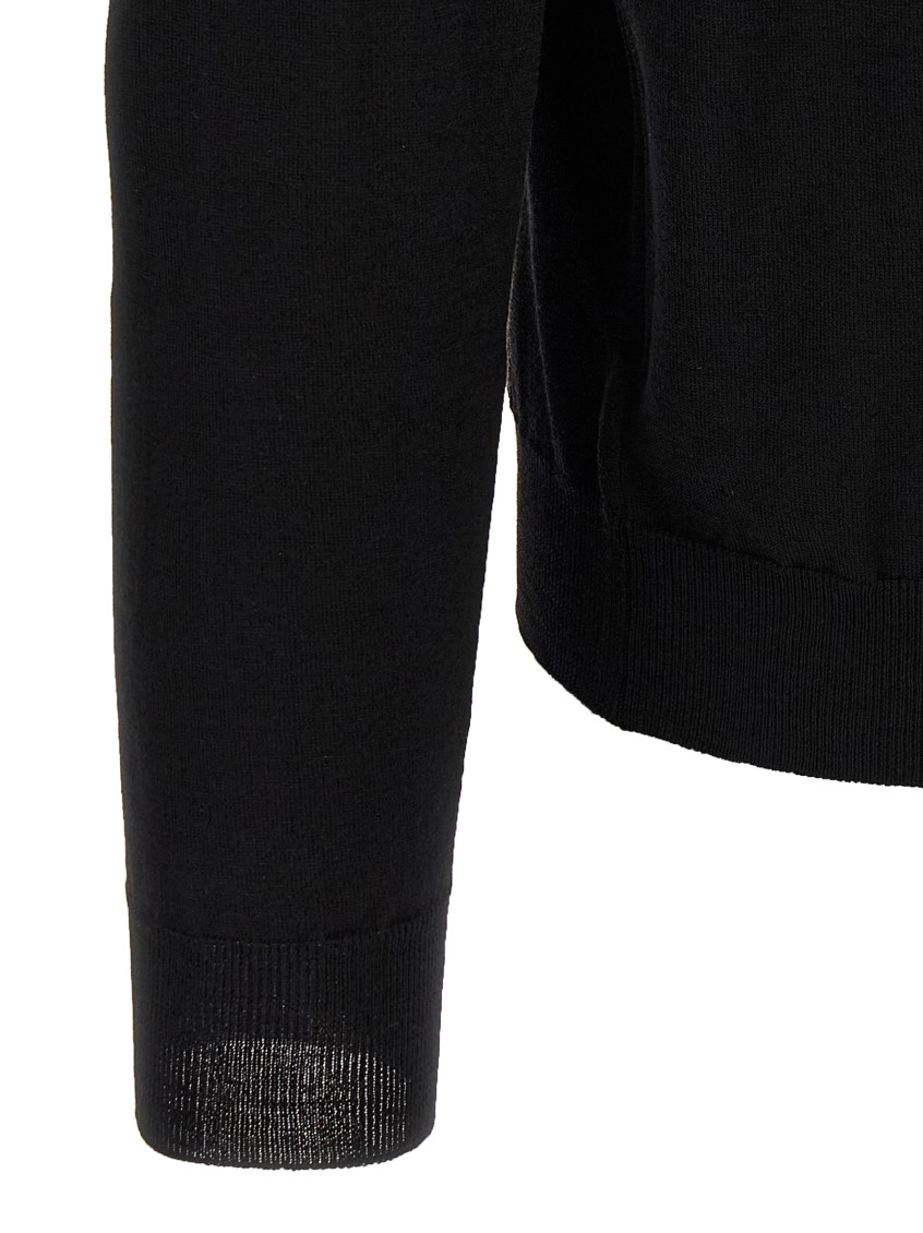 Black Wool Sweater