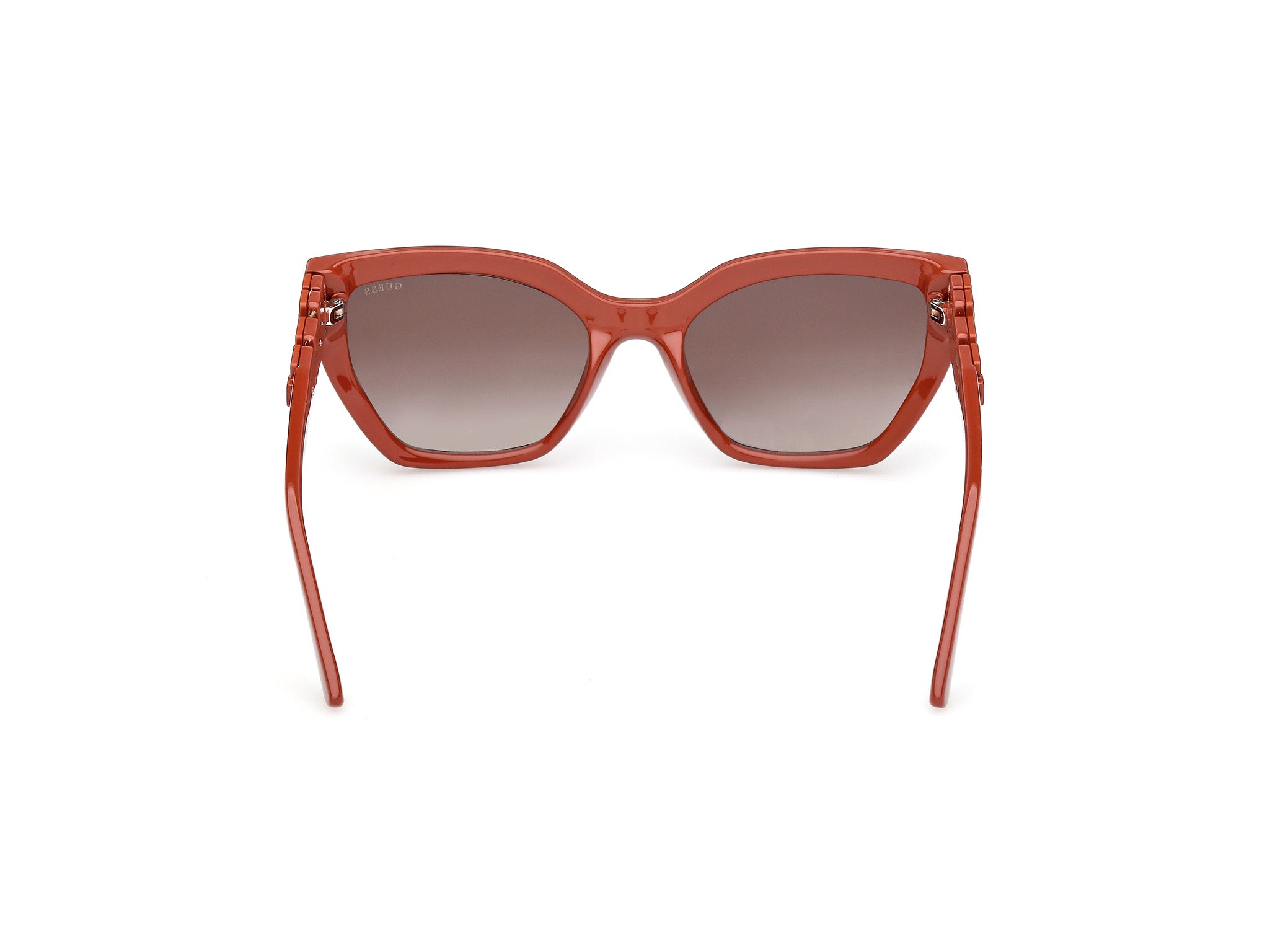 Guess Mujer Guess GU00264 44F Gafas de sol Inyectado Naranja Marrón Cat Eye Norma