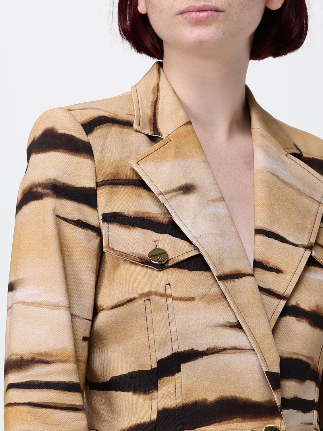 Jacket Woman color Camel