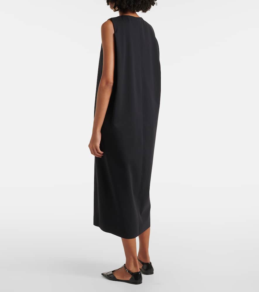 Biada cotton-blend maxi dress